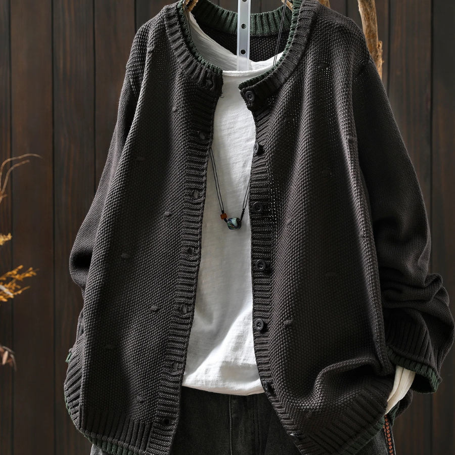 Isadora | Cardigã Texturizado 