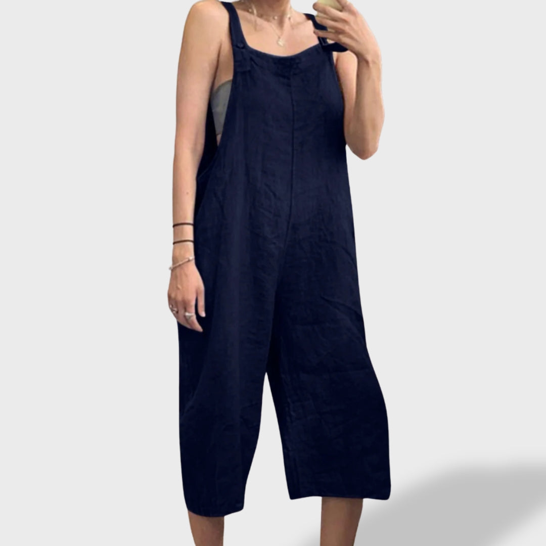 Mariana® | Macacão Elegante em Linho de Verão