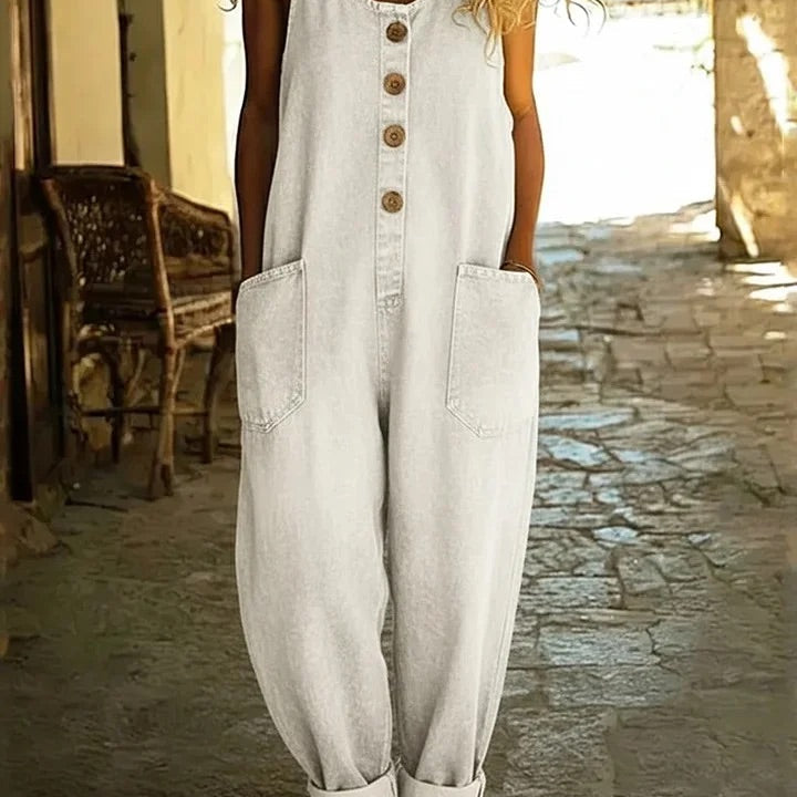 Joana - Macacão jeans vintage