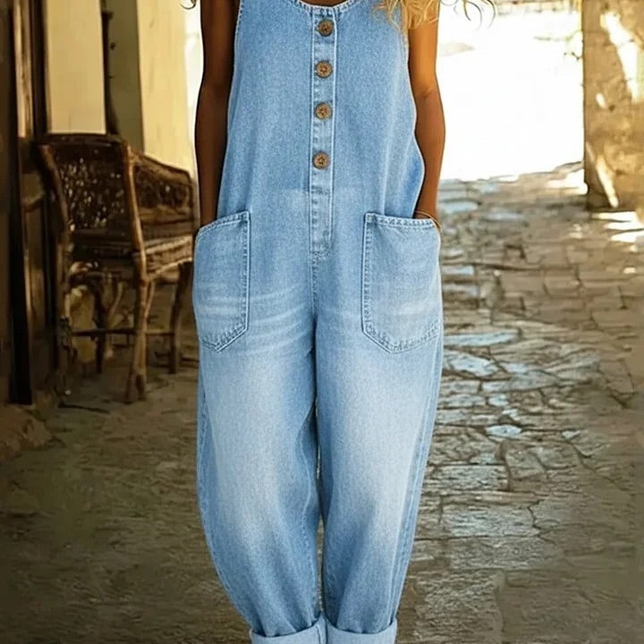 Joana - Macacão jeans vintage